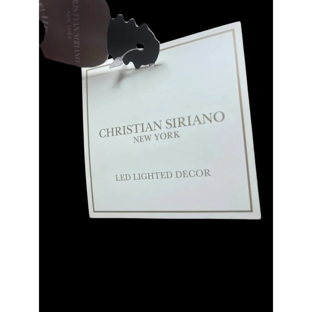 Christian Siriano LED Lighted Easter Bunny NWT
